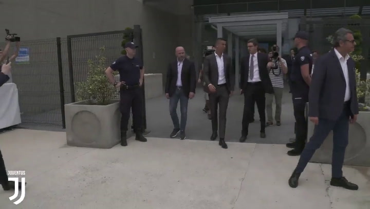Cristiano Ronaldo saludó a los hinchas de Juventus - Fuente: Juventus FC