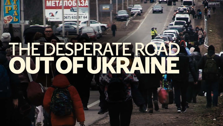 The desperate road out of Ukraine | On The Ground