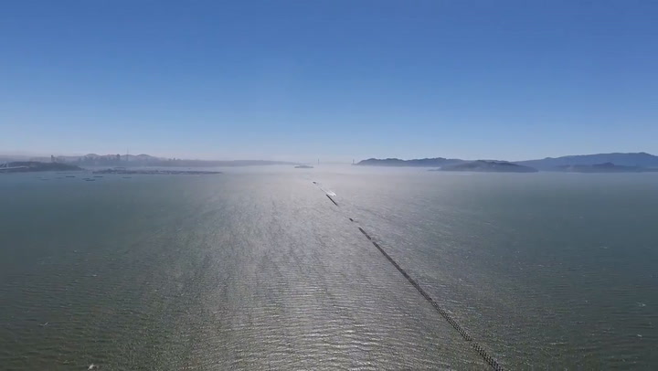 Berkeley vista desde un drone - Crédito: Chris Prael