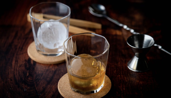 The Flavor of Drinks With Whiskey Ice Balls by Spirits On Ice