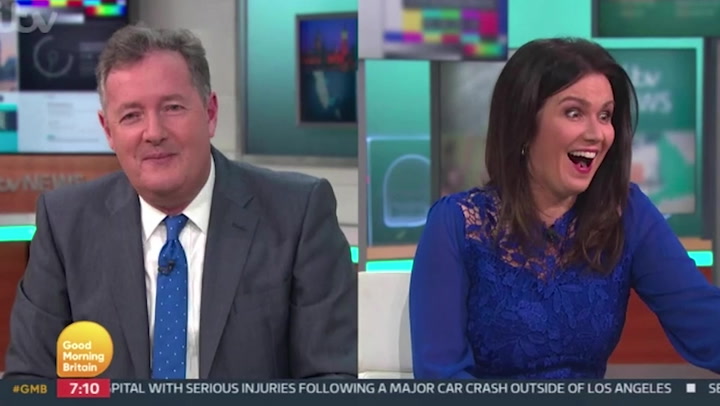 Piers Morgan calls himself 'b******' live on Good Morning Britain