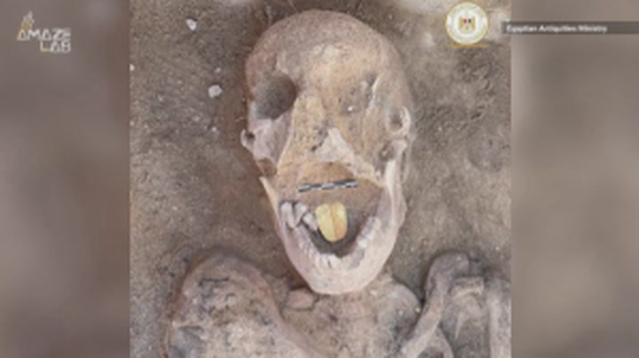 Archaeologists find 2,000-year-old mummy with a surpring facial feature