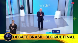Balotaje en Brasil: un debate tenso, con cruce de insultos y sin propuestas