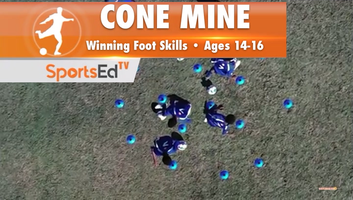 CONE MINE - Winning Foot Skills 1 • Ages 14-16
