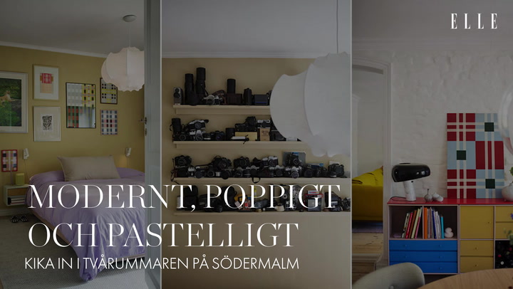 TV: Modernt, poppigt och pastelligt på Södermalm