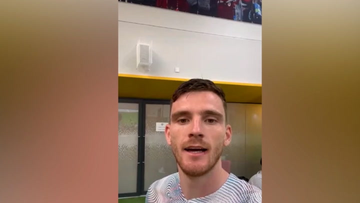 Liverpool players take part in TikTok’s ‘pass the phone’ trend