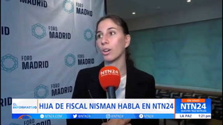La hija del fiscal Nisman cruzó a Alberto Fernández