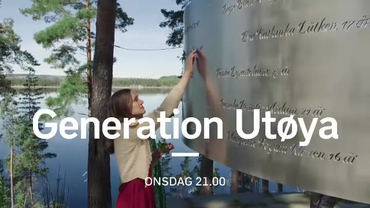 Trailer på SVT-dokumentären Generation Utøya