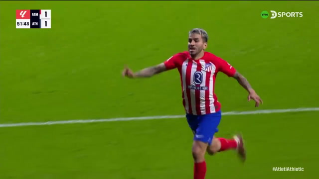 El gol de Ángel Correa ante el Athletic Bilbao
