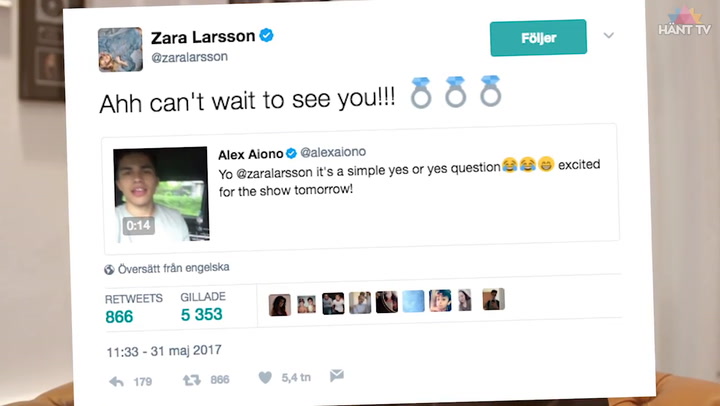 Youtubern: "Jag har friat till Zara Larsson"