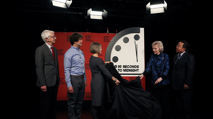 What is the Doomsday Clock and what does it tell us?