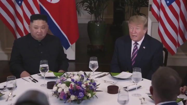 El segundo encuentro entre Trump y Kim - Fuente: Twitter