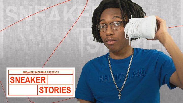 Lil Tecca Shows Off His Favorite Sneakers, Talks Off Whites and Nike Mags On Sneaker Stories