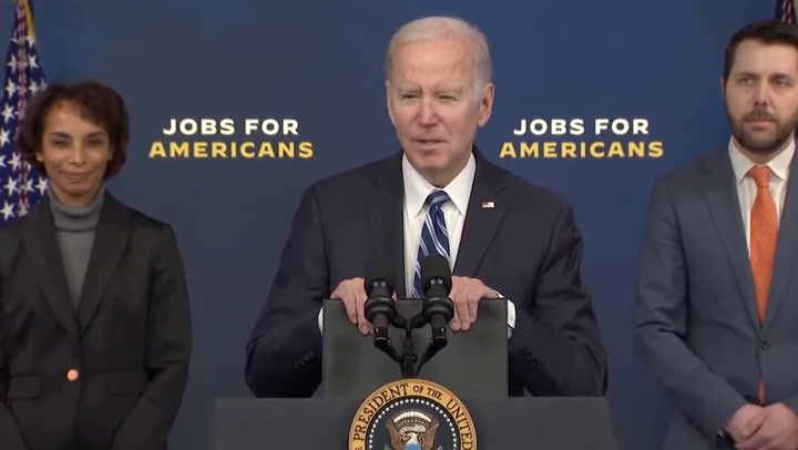 Joe Biden refuses to answer 'spy balloon' questions after Blinken cancels China trip