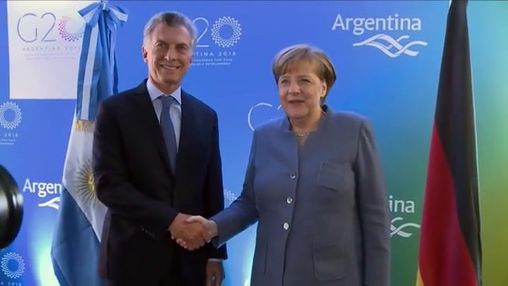 Macri se reunió con Angela Merkel y Bill Gates en Davos
