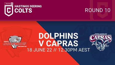 Redcliffe Dolphins U21 - HDC v Central Queensland Capras U20 - HDC