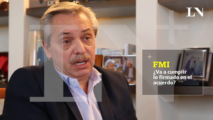 Alberto Fernández: 'Macri y el FMI saben que el acuerdo no es cumplible'