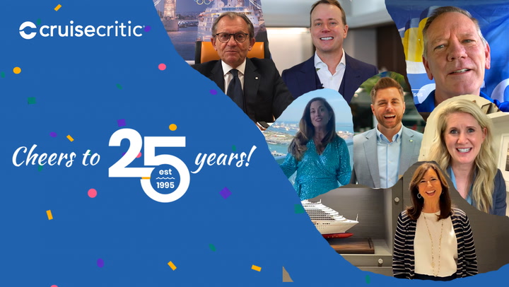 Cruise Executives Wish Cruise Critic a Happy 25th Anniversary