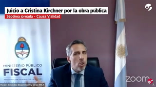 Juicio contra Cristina Kircher. Diego Luciani, fiscal: "Lázaro Báez era Néstor Kirchner y Cristina Fernández"