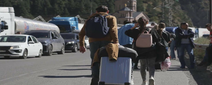 Men try to flee to Georgia to avoid Russian mobilisation