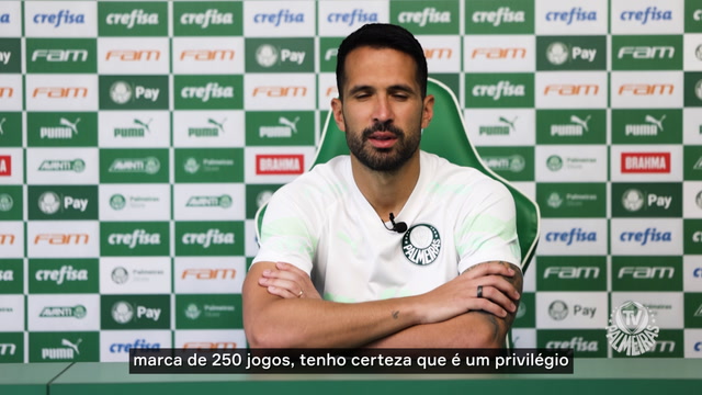 Luan celebra 250 jogos e a evolução de Naves no Palmeiras