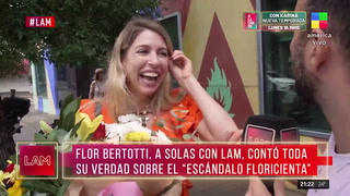 Flor Bertotti habló sobre la polémica con el "show de Floricienta"