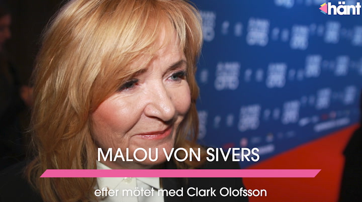 Malou von Sivers första ord efter mötet med Clark Olofsson: ”Förbryllad”