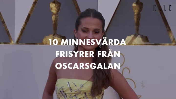 10 minnesvärda frisyrer från Oscarsgalan