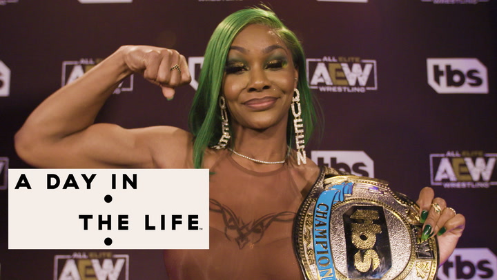 AEW Star Jade Cargill's Road to Double or Nothing PPV | Day in The Life