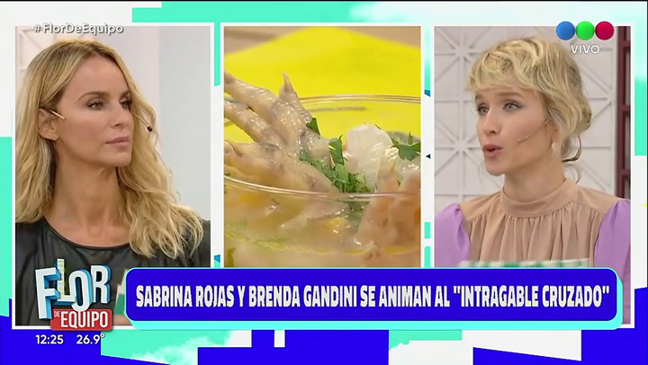 Sabrina Rojas y Brenda Gandini revelaron detalles íntimos - Fuente: Telefe