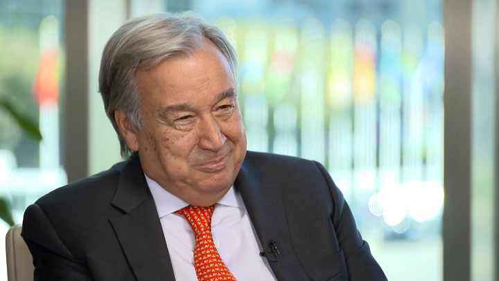 Interview with António Guterres, Secretary-General of the UN - Source: CBS
