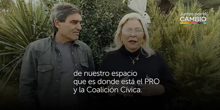 Elisa Carrió pidió votar a Quirós en las encuestas de la Ciudad