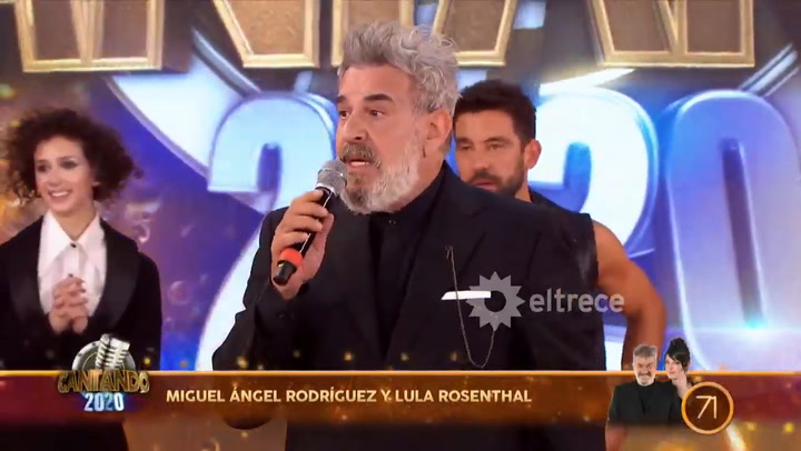 Cantando 2020: a días del final, Miguel Ángel Rodríguez renunció al certamen - Fuente: eltrece