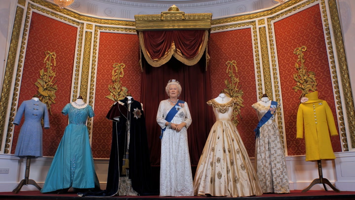 Queen’s most ‘breathtaking’ dresses to be displayed at Madame Tussauds for platinum jubilee