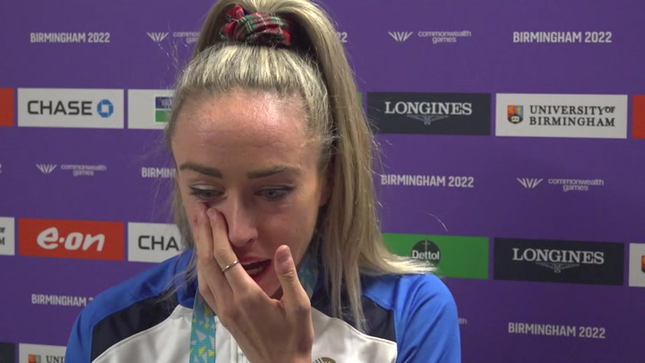Emotional Eilish Eilish McColgan ‘over the moon’ after winning gold at Commonwealth Games