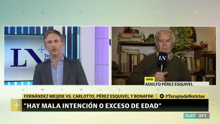 Pérez Esquivel negó que para él el gobierno de Macri sea una dictadura