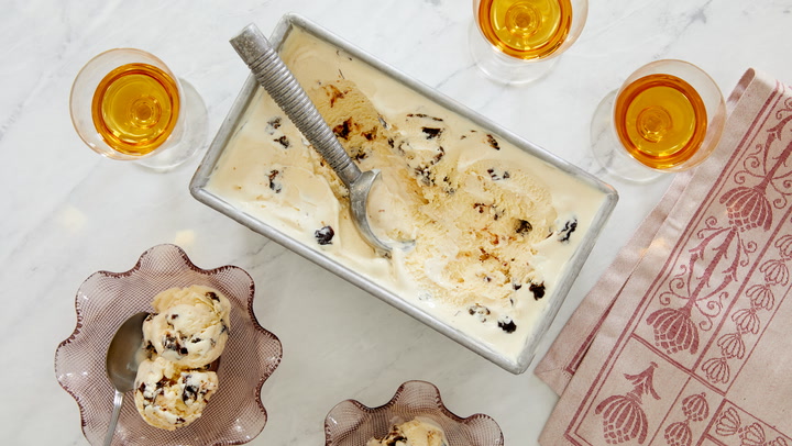 A Perfect Match: Prune Armagnac Ice Cream