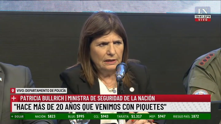 Patricia Bullrich   La Mayoría De La Gente Decidió No Concurrir A La Marcha 