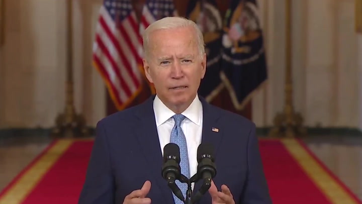 Read the full transcript of Biden's remarks on the US withdrawal from Afghanistan  War | The Independent