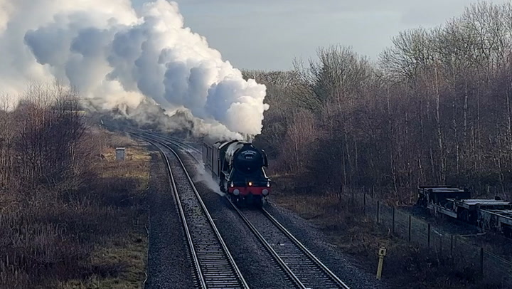 231214-flying Scotsman Arrives In County Durham As It Completes Final Main Line Tour Of 2023-