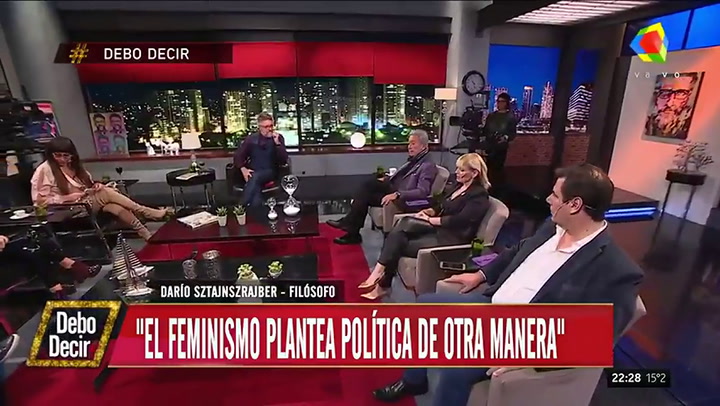 La tensa discusión entre Manguel y Casán - Fuente: América TV