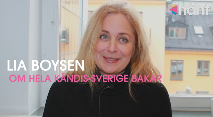 Lia Boysen om Hela kändis-Sverige bakar: ”Nervsammanbrott”