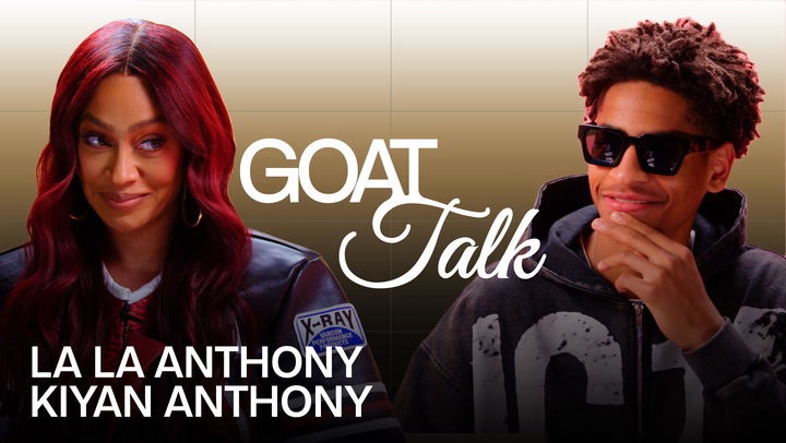 La La Anthony & Kiyan Anthony Fight Over GOAT Basketball Player, Rapper & TV Show  | GOAT Talk