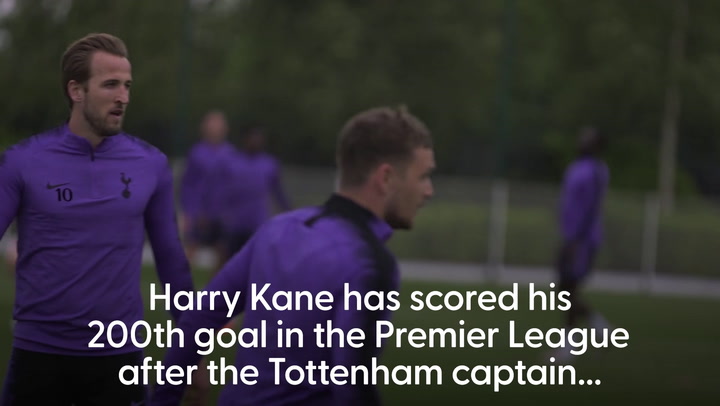 Harry Kane scores 200th Premier League goal as he becomes Tottenham's all-time top scorer