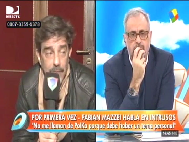 Fabián Mazzei habló sobre su conflicto con Adrián Suar