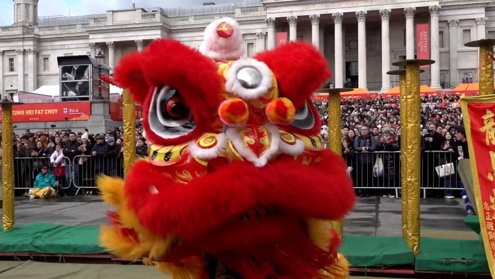 London brings in Year of the Dragon with Chinese New Year celebrations