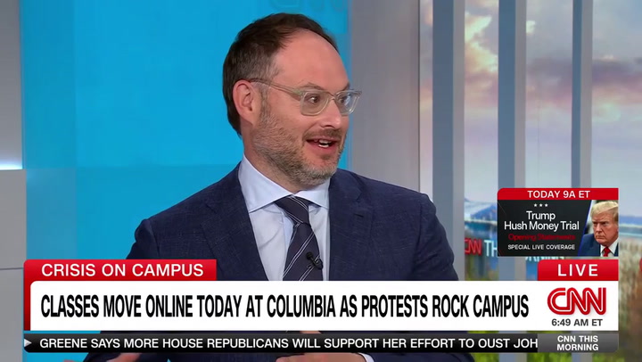 CNN's Bash: Columbia Protests Are Dangerous 'Anti-Semitism'