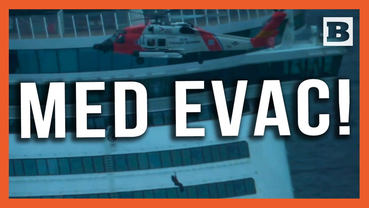 Med Evac! Coast Guard Airlifts Pregnant Woman from Cruise Ship to Rush to Hospital