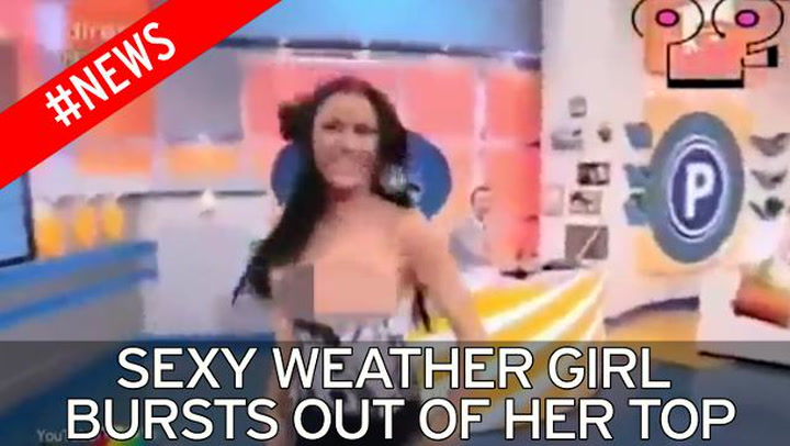 Glamorous TV presenter flashes boob in massive wardrobe 'fail' during live  news broadcast - World News - Mirror Online