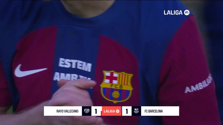 Rayo Vallecano 1-1 Barcelona: resumen y goles | LaLiga EA Sports (J14)
